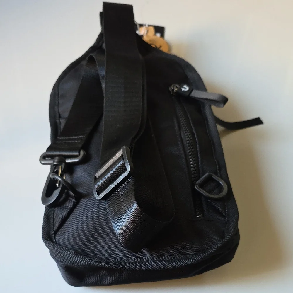True Religion Black‎ Belt Bag for Men